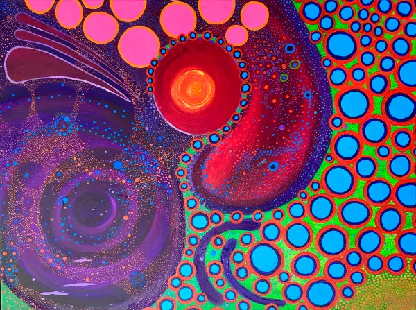 acrylic on canvas - endless infinity